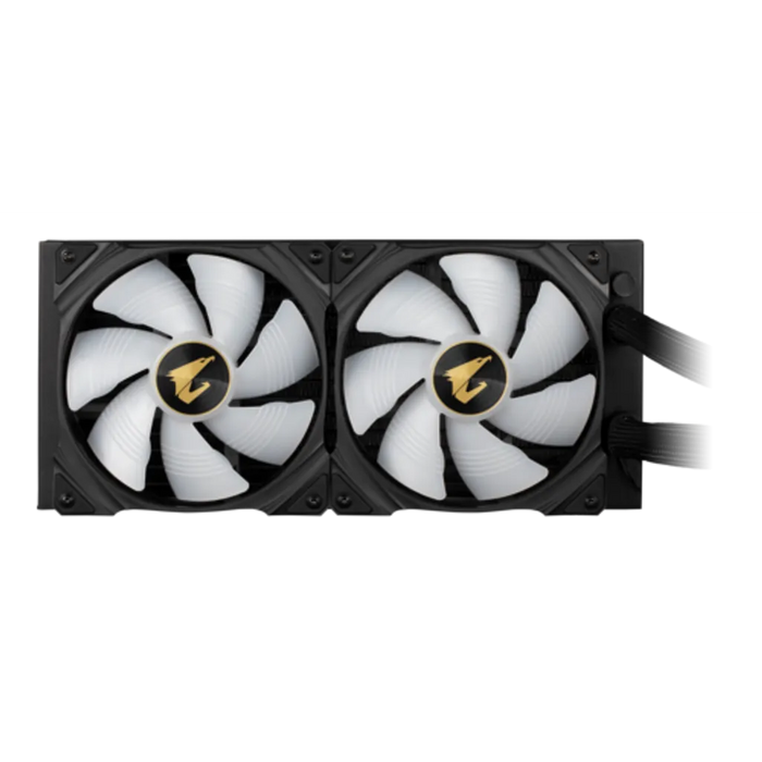 Aorus Liquid Cooler 280; All In One Liquid Cooler With Circular Lcd Video Display; Rgb Fusion 2.0; Dual 140mm Argb Fans